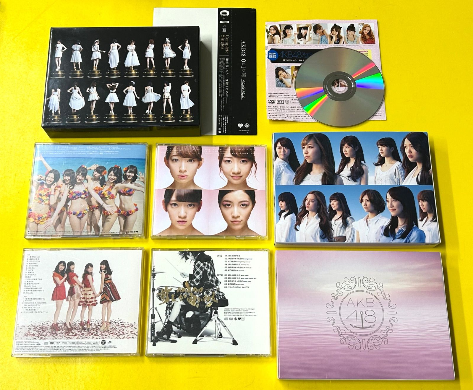 纒め売り】AKB48 CD+DVD & Blu-ray - メルカリ