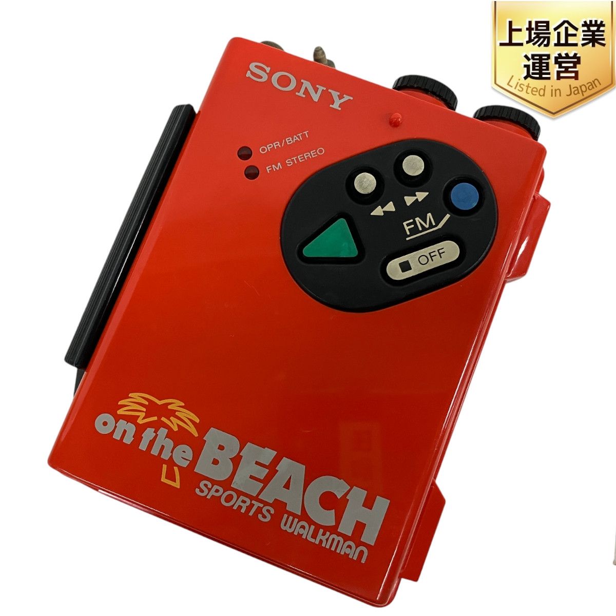 SONY SPORTS WALKMAN ON THE BEACH WM-F5 ソニー ラジオ カセットプレーヤー ポータブル ウォークマン ジャンク  S9473879 - メルカリ