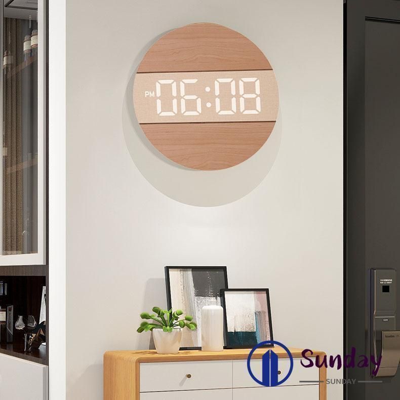 掛け時計 壁掛け時計 デジタル時計 LED 大型 壁掛け 大数字 発光