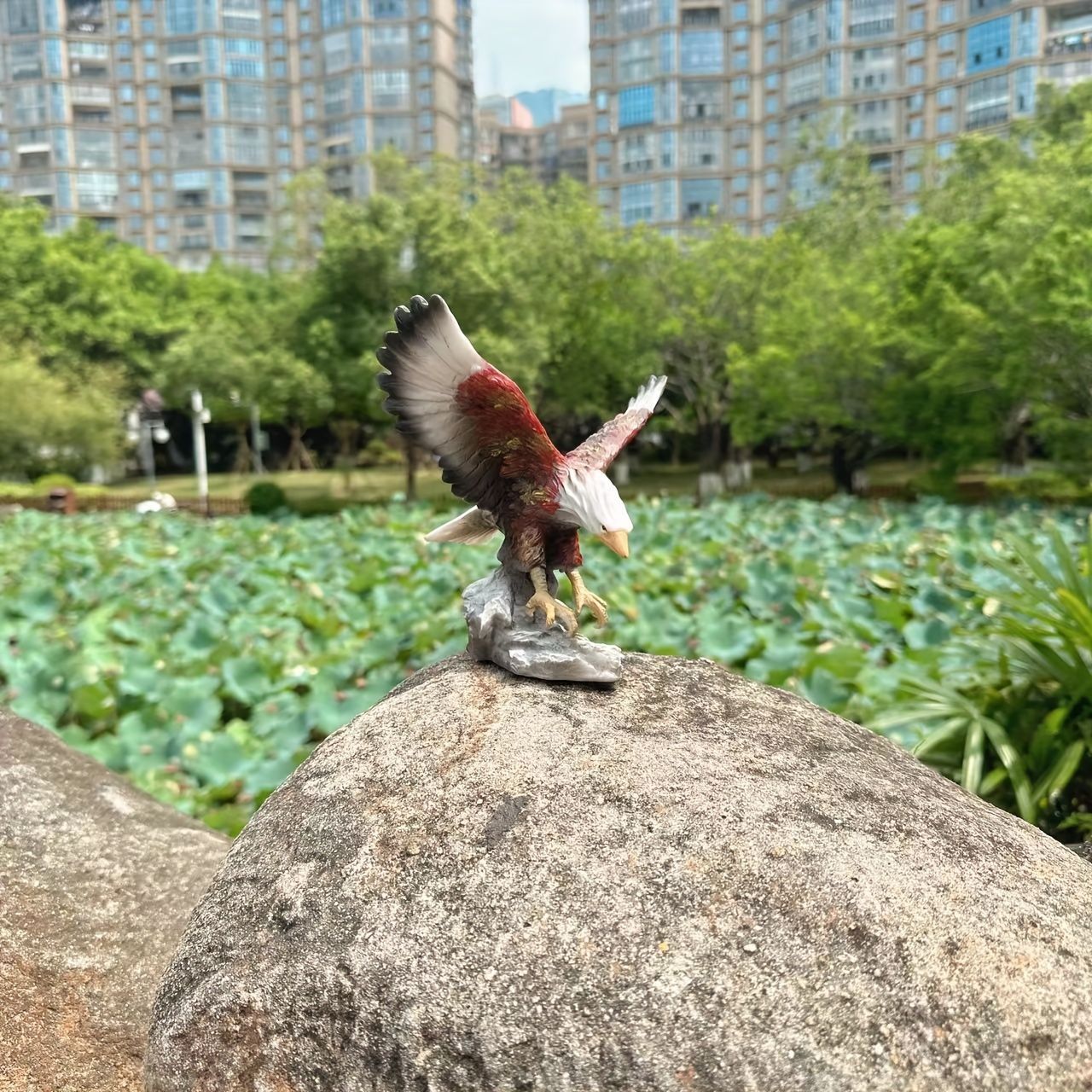 Amazon.co.jp: イーグル 鷲 ポリレジン オブジェ 鳥 置き物 インテリア