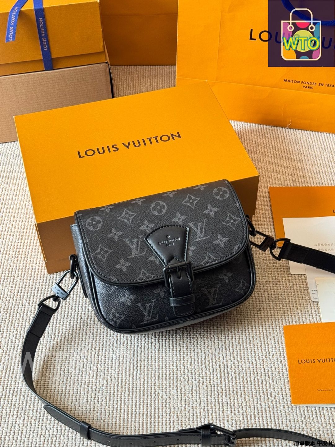 【24FW/可愛らしいサイズ感♪】LouisVuitton ハンドバッグ ルイ·ヴィトン】鮮やかなカラーのモノグラム·タイル キャンバス