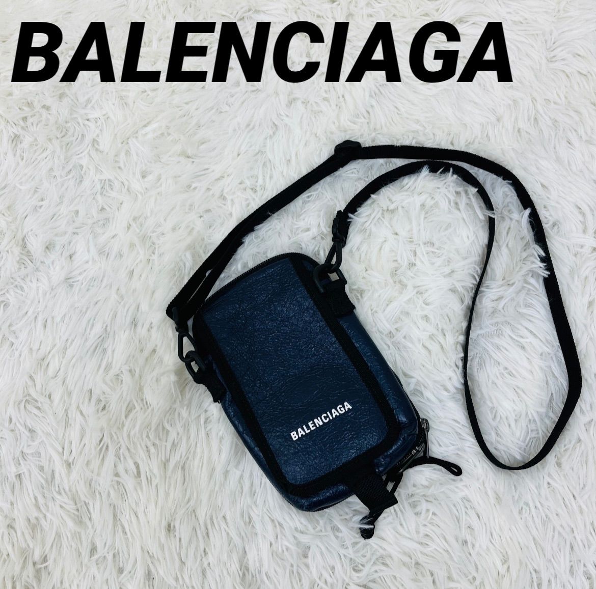 バレンシアガ] ショルダーバッグ メンズ EXPLORER ストラップ付