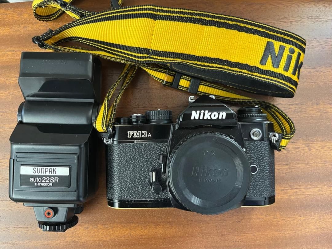 完動品 Nikon FM3A 修理点検済み 作例あり - メルカリ