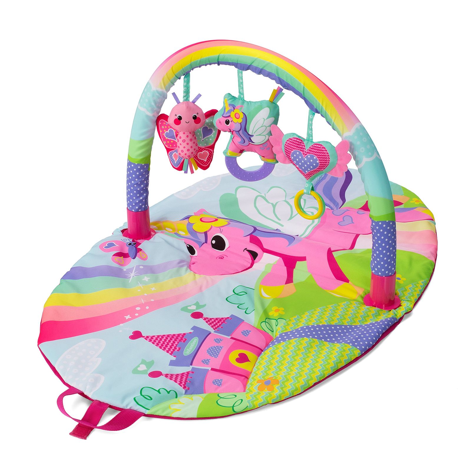 Infantino Sparkle Explore and Store Activity Gym Unicorn by Infantino [並行輸入品] [ユニコーン]