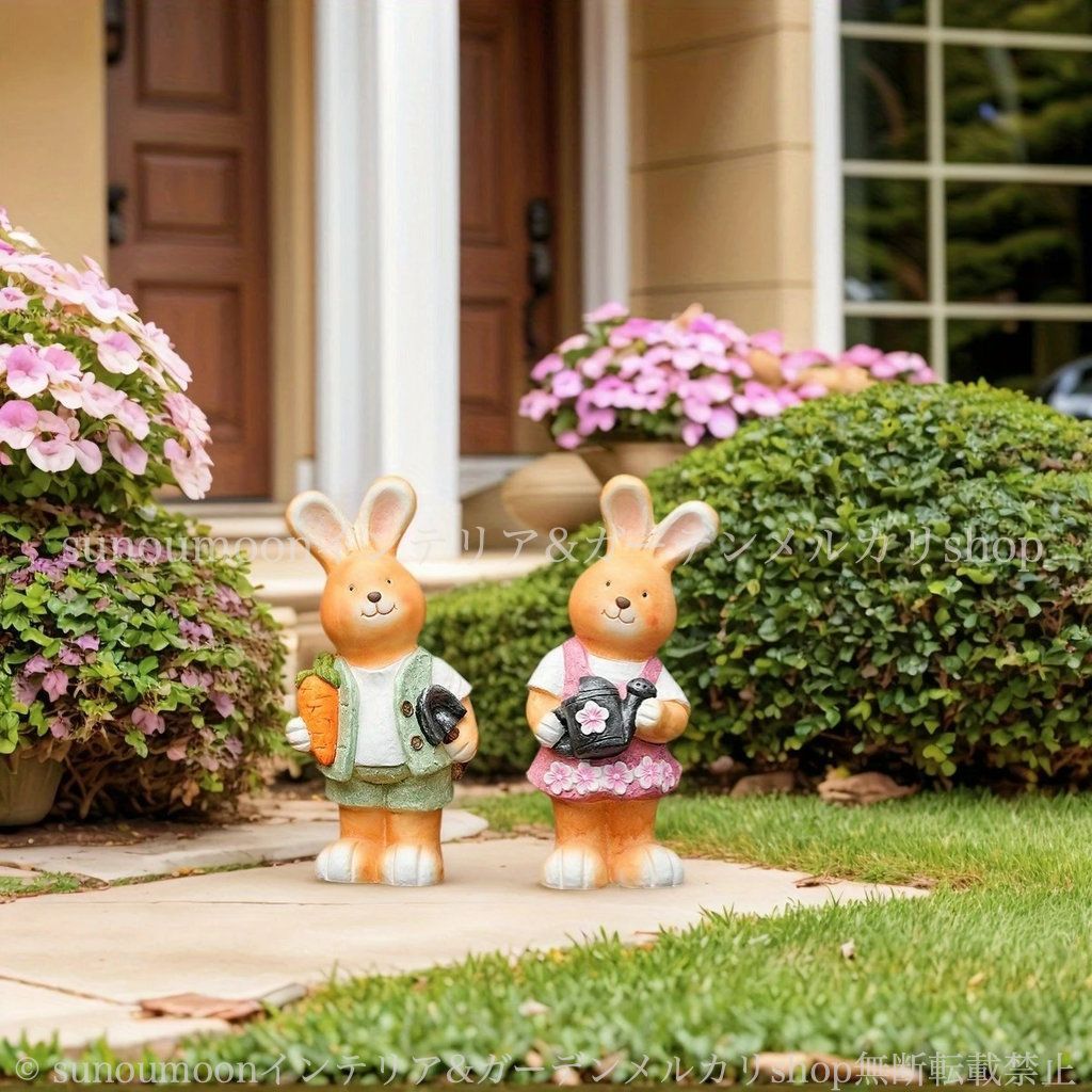 庭の装飾 女の子