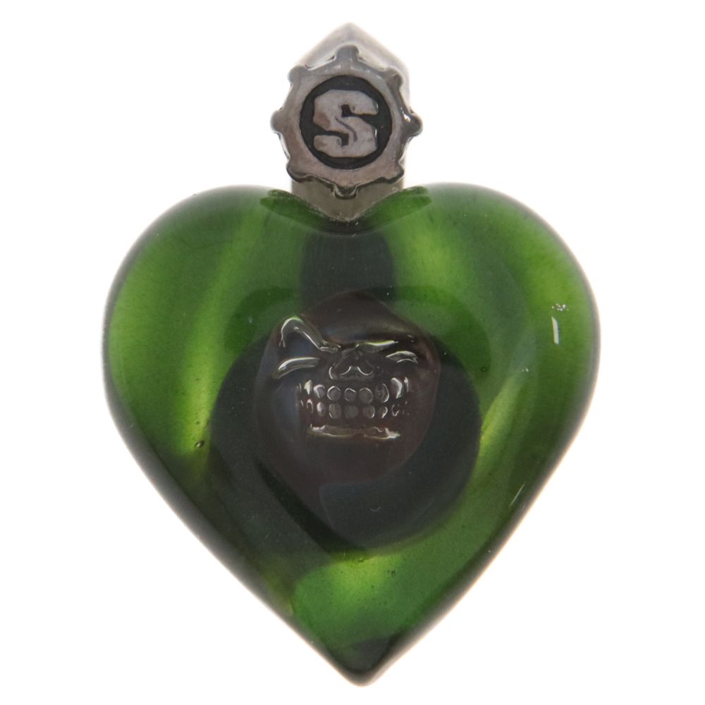 STARLINGEAR (スターリンギア) New heart marble skull Pendant ニュー ハート マーブル スカル ペンダント  シルバー - メルカリ