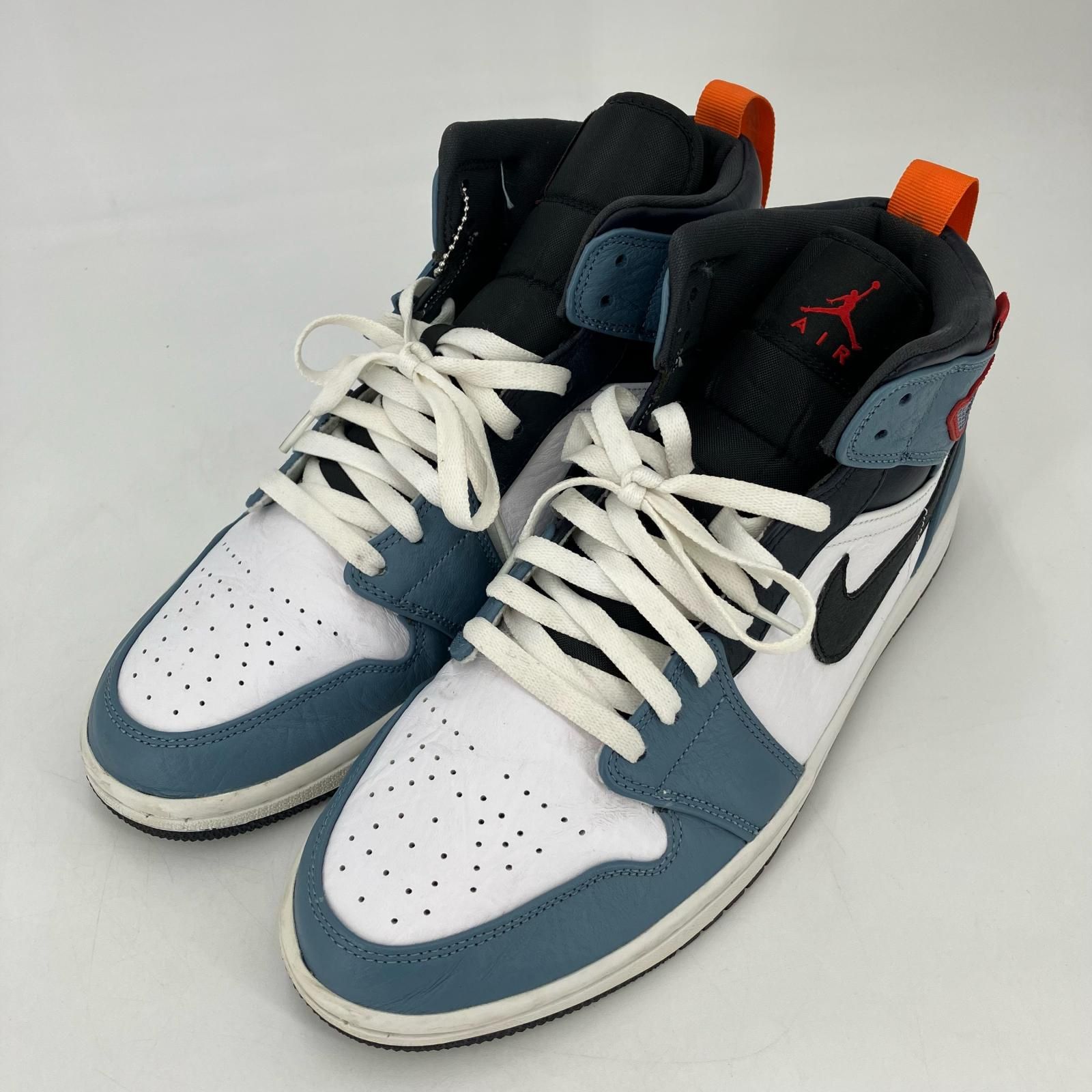 イオン広店 NIKE AIR JORDAN | ナイキ エアー ジョーダン スニーカー FACETASM × Nike Air Jordan 1 Mid White|Navy CU2802-100 マルチ 29cm 126