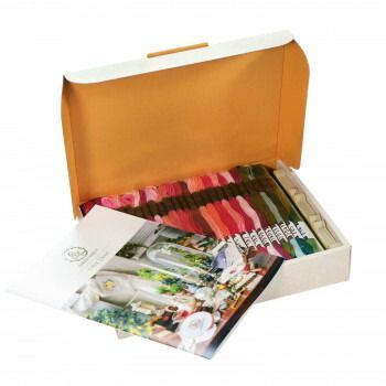 GARDEN PARTY ガーデンパーティー 刺しゅう糸セット -スプール付- ワイルドガーデン GP-100A