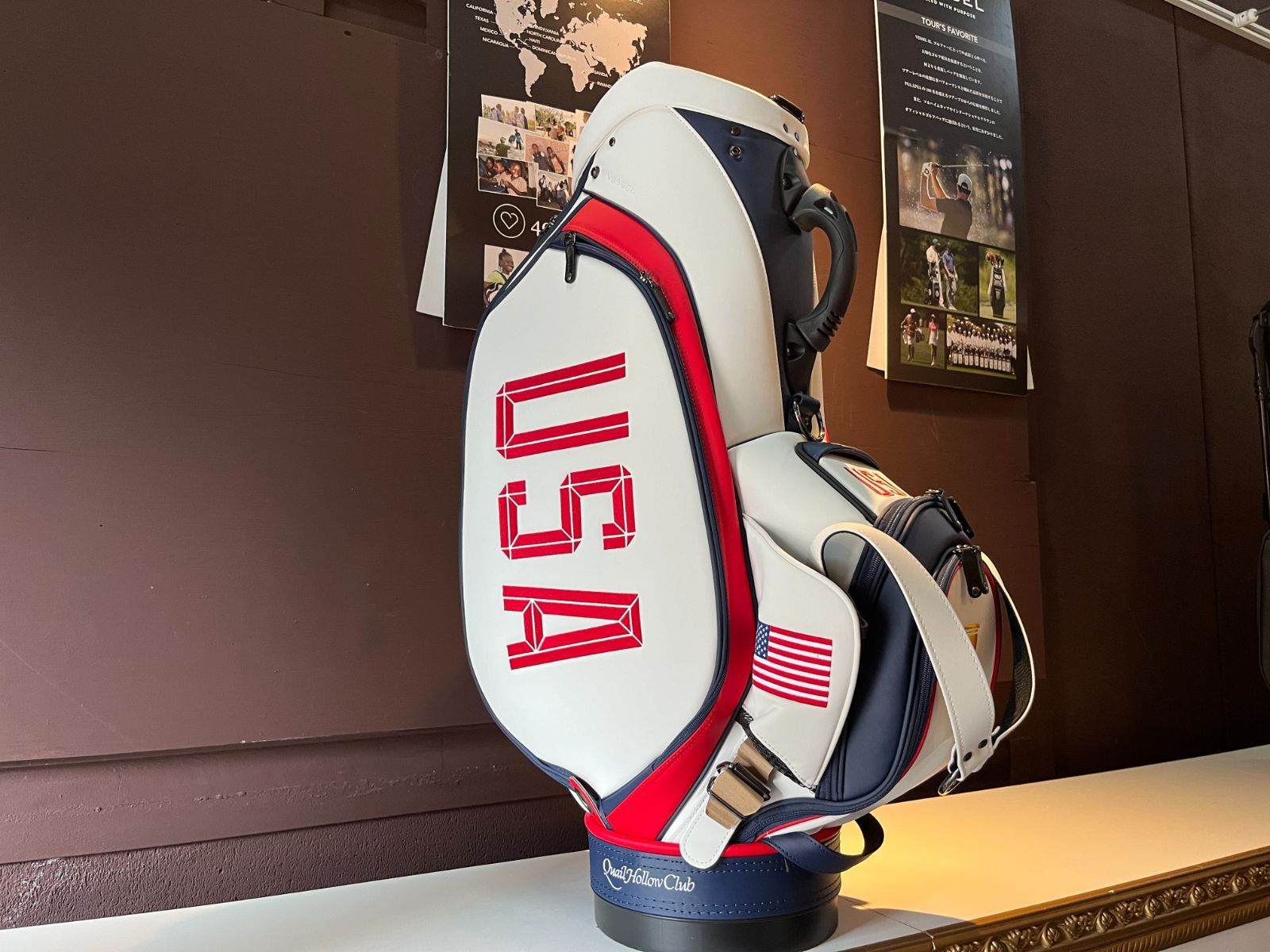 Vessel 2022 Presidents Cup Team キャディバッグ バッグ VESSEL