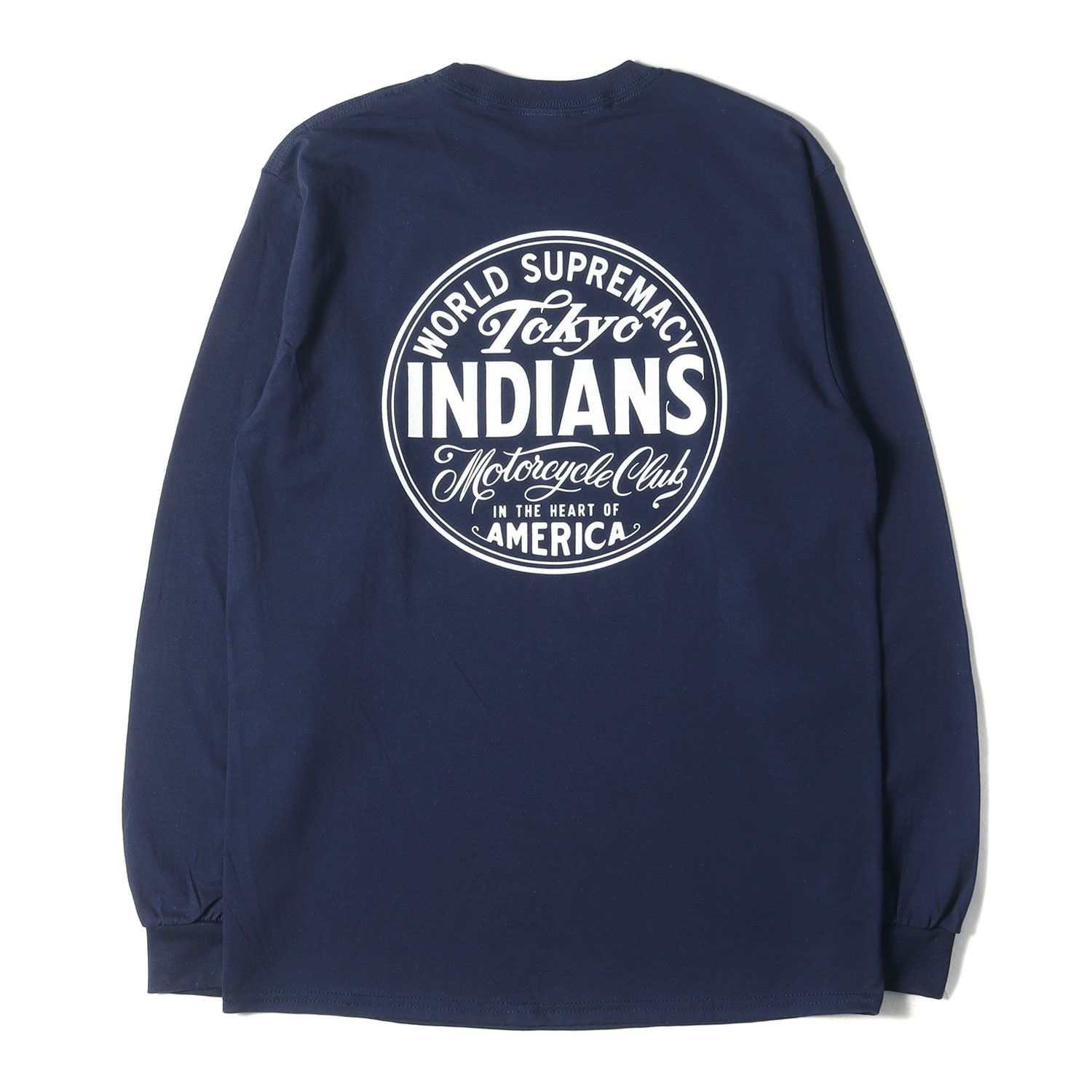 美品 東京インディアンズ Timc Inc ロンT TOKYO INDIANS 美品 東京インディアンズ Timc Inc ロンT TOKYO INDIANS