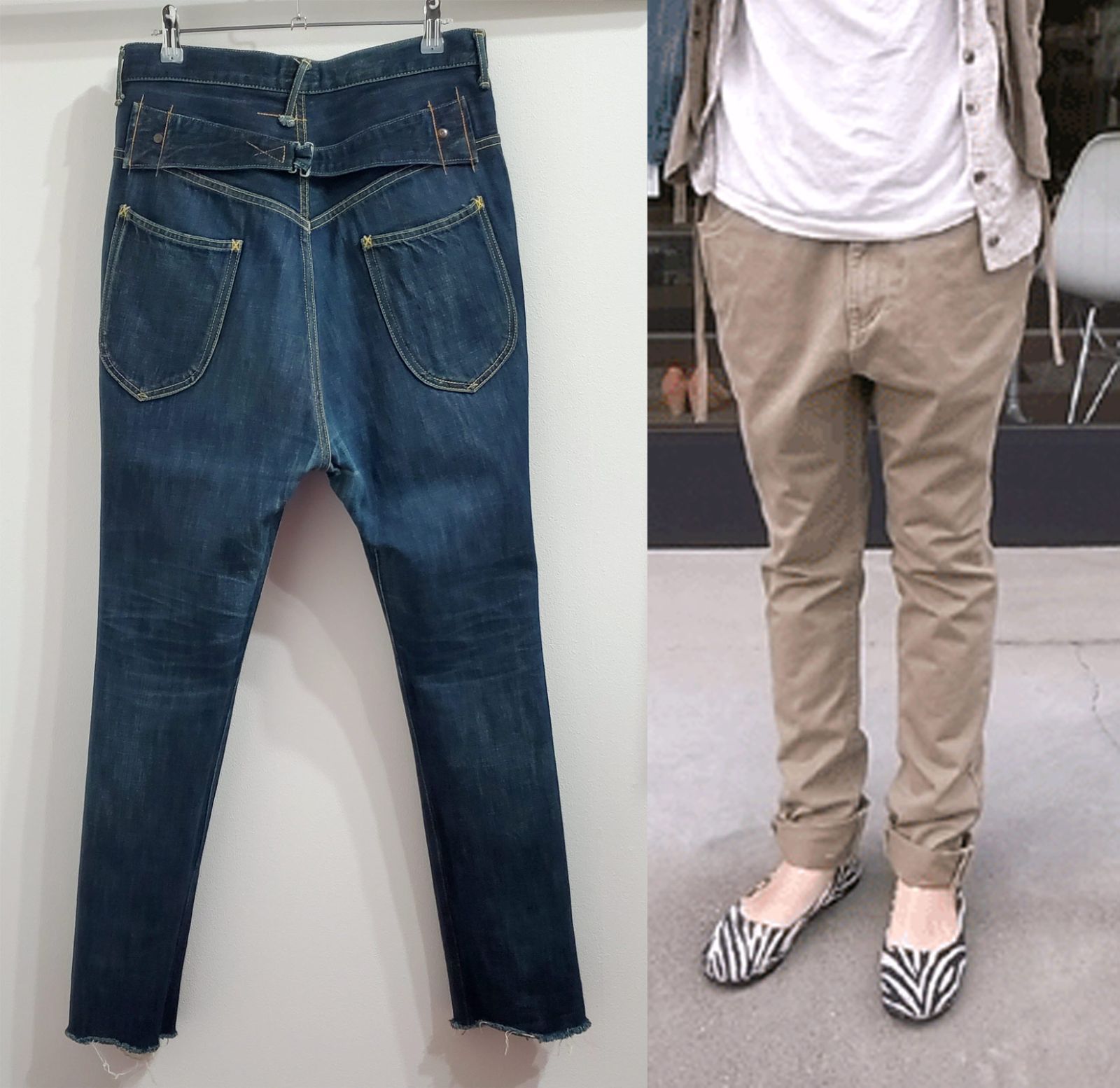 KAPITALキャピタル□USED 12oz denim walt pants 岡山県産 デニム 