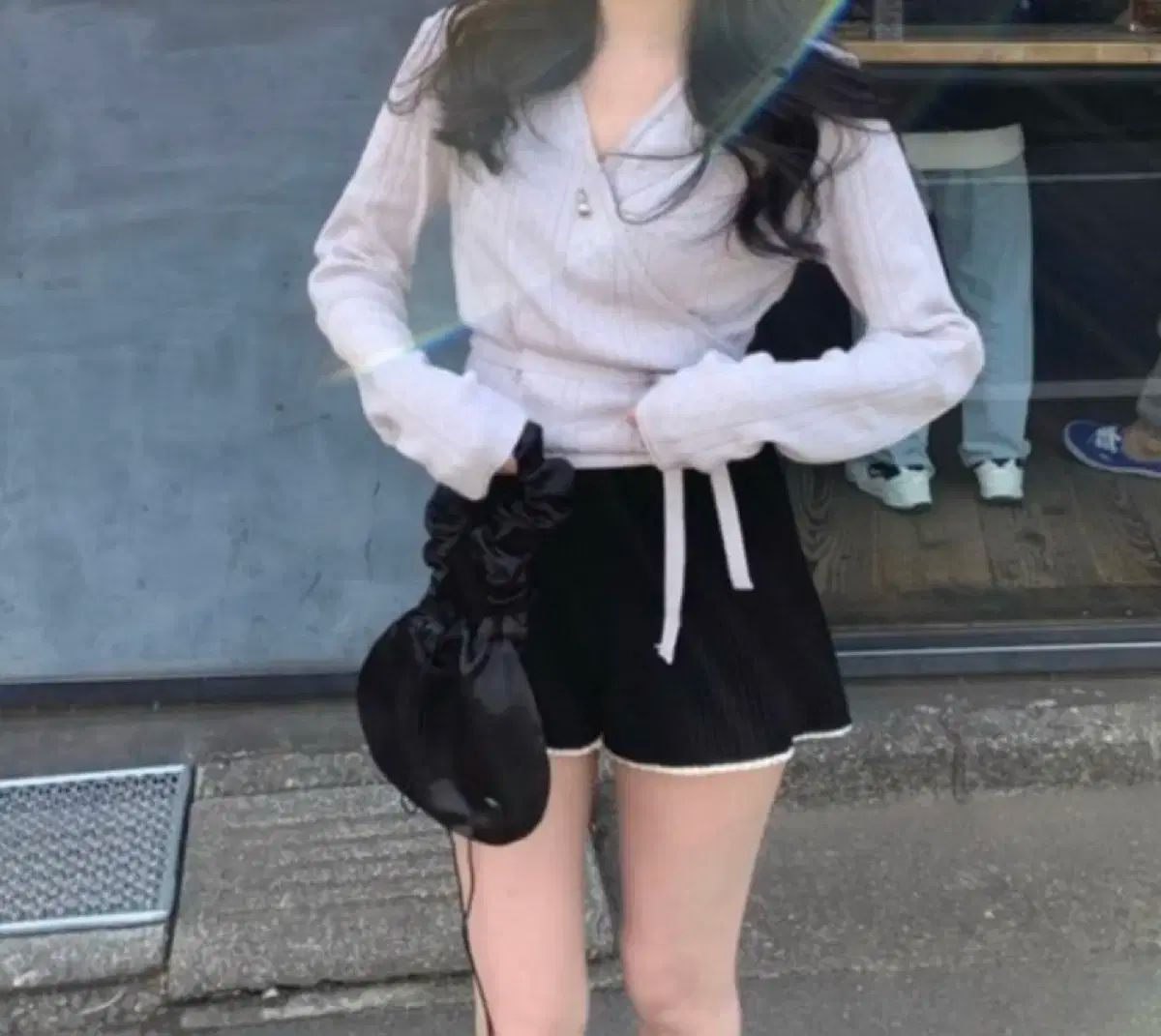 SOFT SEOUL ソフトソウル petit lace knit pants ニットパンツ