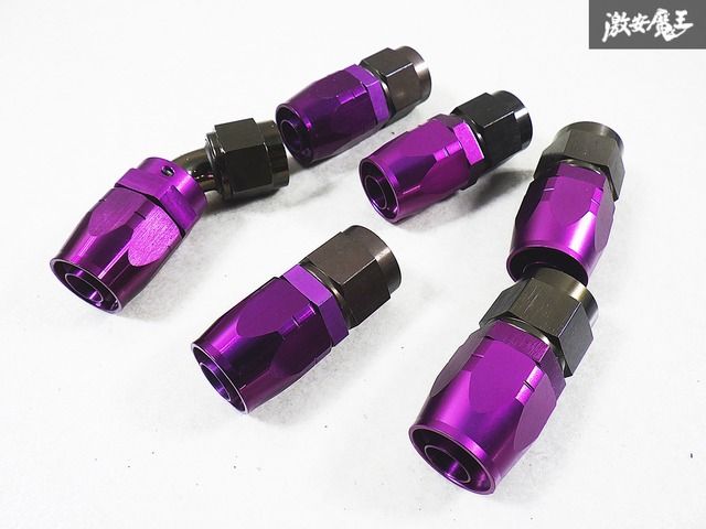 HKS 汎用 オイルクーラー フィッティング キャップ スウィベルシール アダプター 6個セット 即納 棚B9F