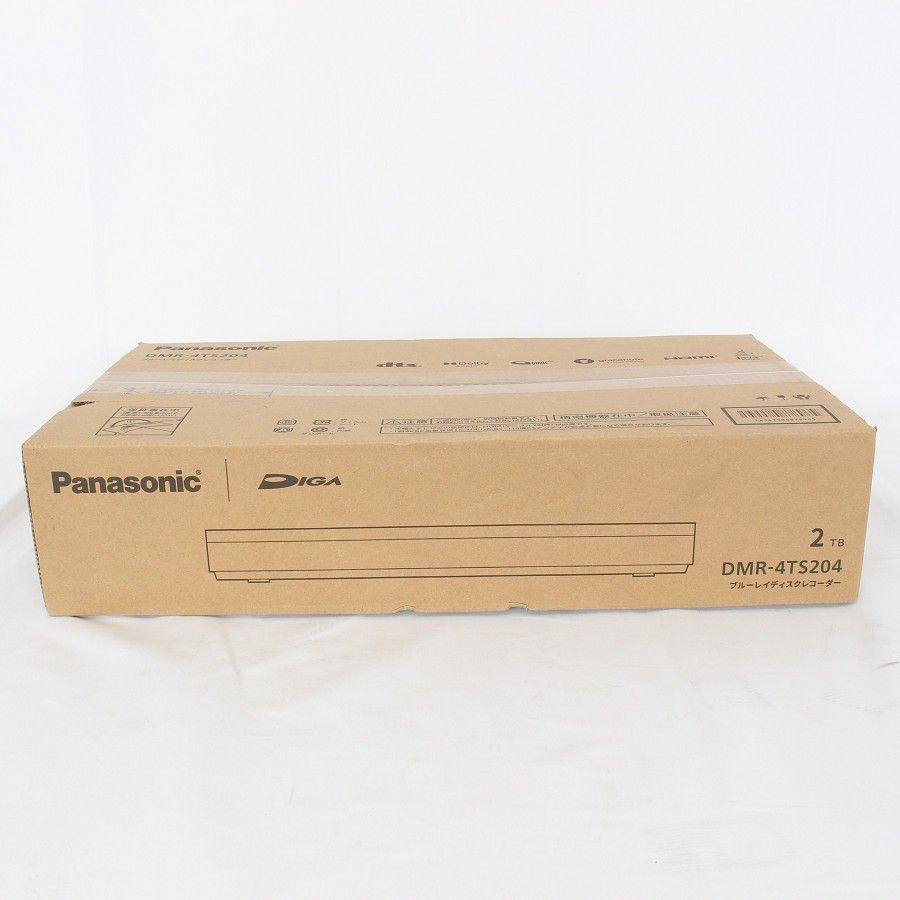 パナソニック 4Kディーガ DMR-4TS204 ブルーレイレコーダー 2TB トリプルチューナー DIGA Panasonic 本体