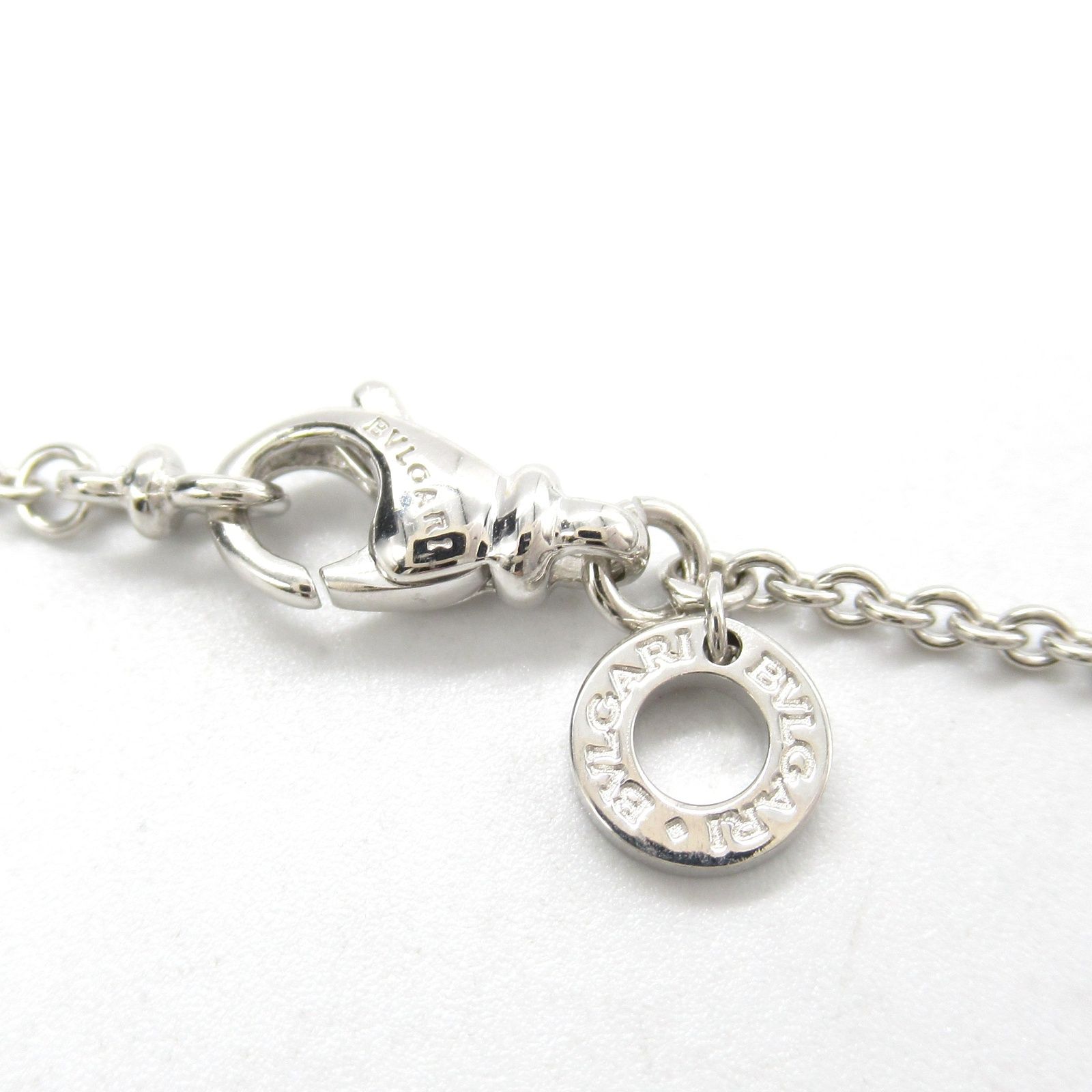 ブルガリ　ビーゼロワン　ネックレス　WG BVLGARI◇ ビー・ゼロワン ネックレス B.ZERO1 ホワイトゴールド