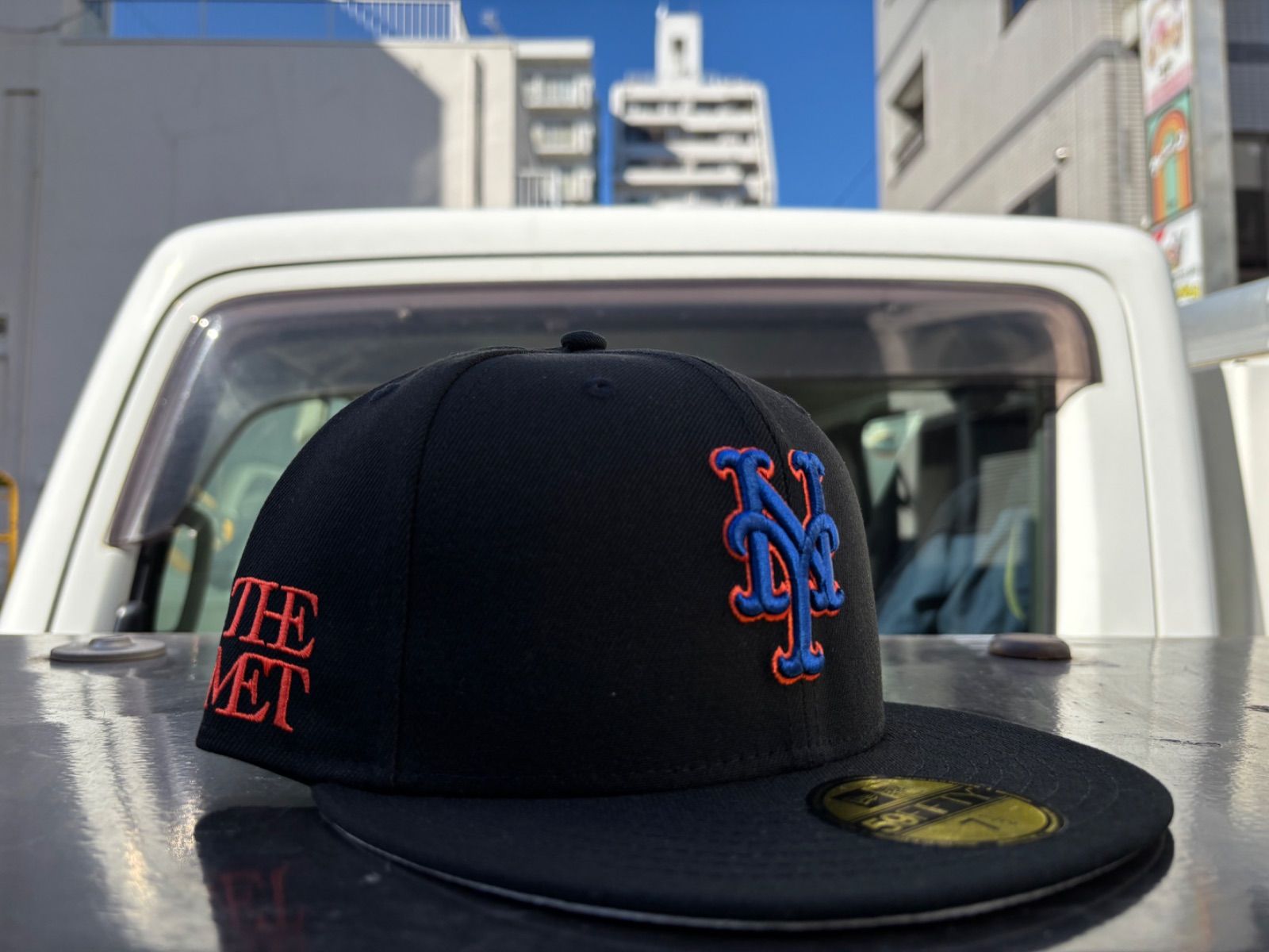 NEW ERA 59FIFTY The Met ニューヨーク・メッツ ブラック 7 1/2サイズ ¥6820 ＋ 送料¥550