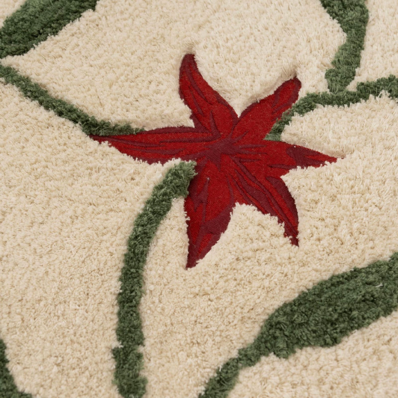 sybilla アメリア3 ミニトイレマット 約 ベージュ シビラ 花柄 おしゃれ センコー 13208