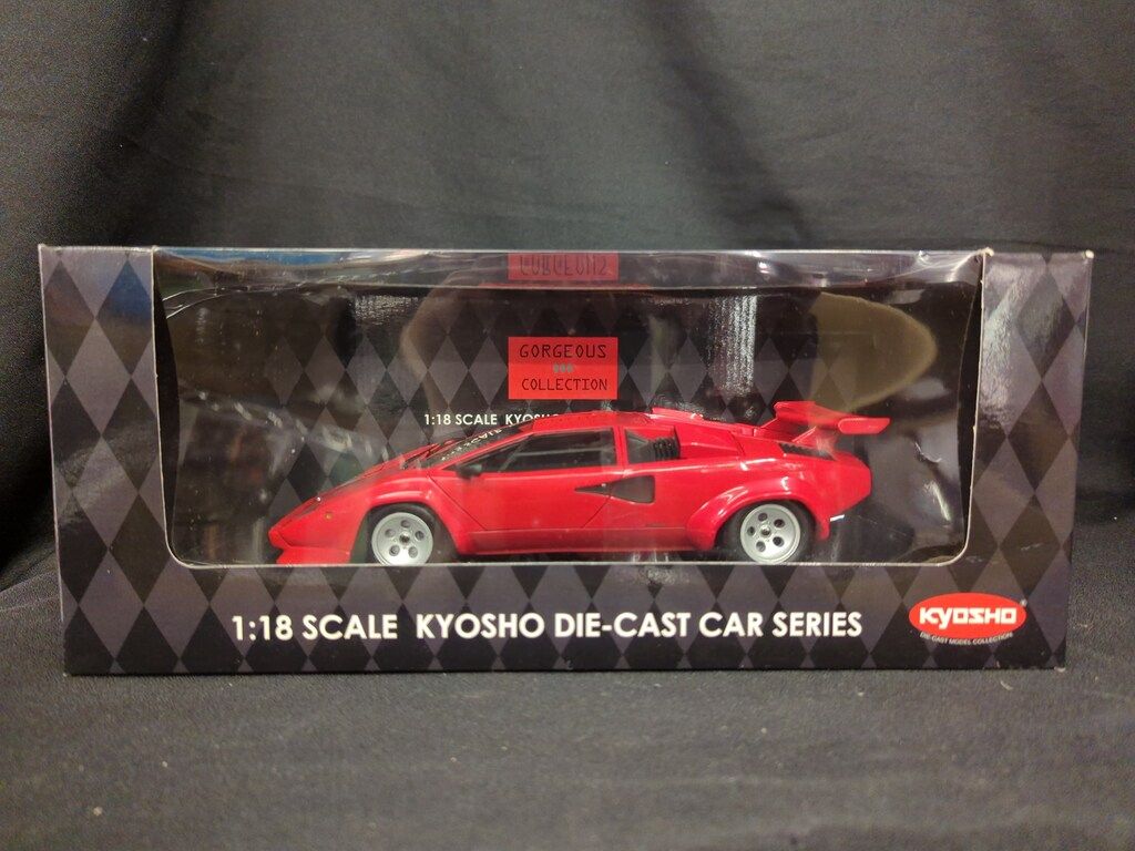 京商 1/18 GORGEOUS COLLECTION ランボルギーニ カウンタックLP500