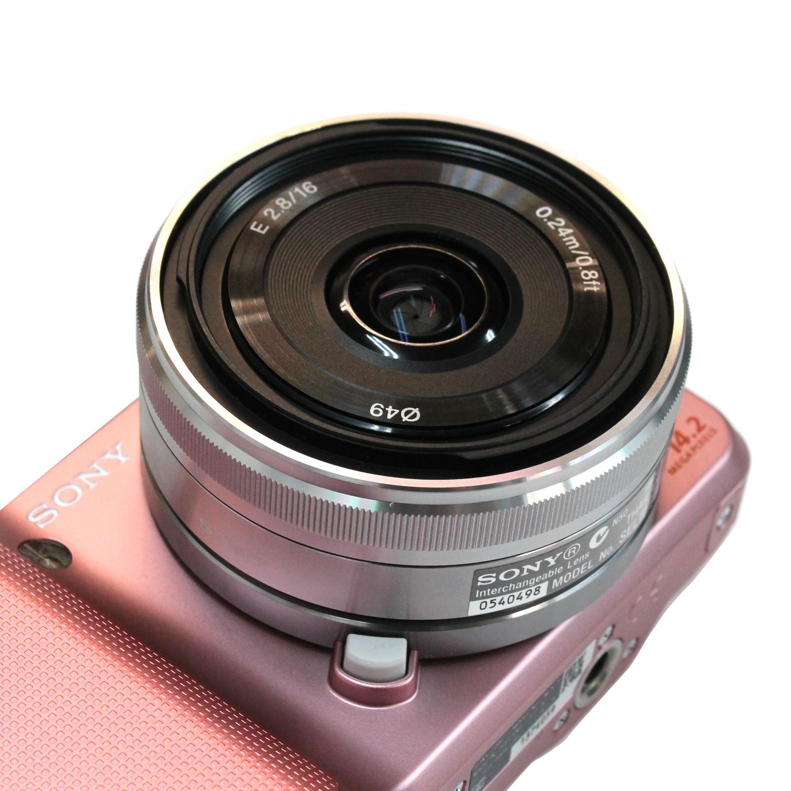 美品】SONY NEX-3D ソニー α NEX-3D ダブルレンズキット ピンク 中古