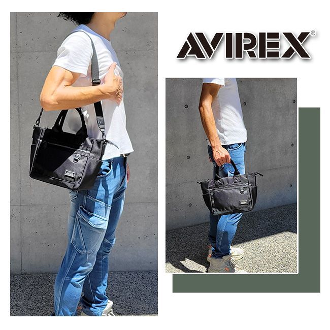 アヴィレックス AVIREX 2WAY ショルダートートバッグ トートバッグ