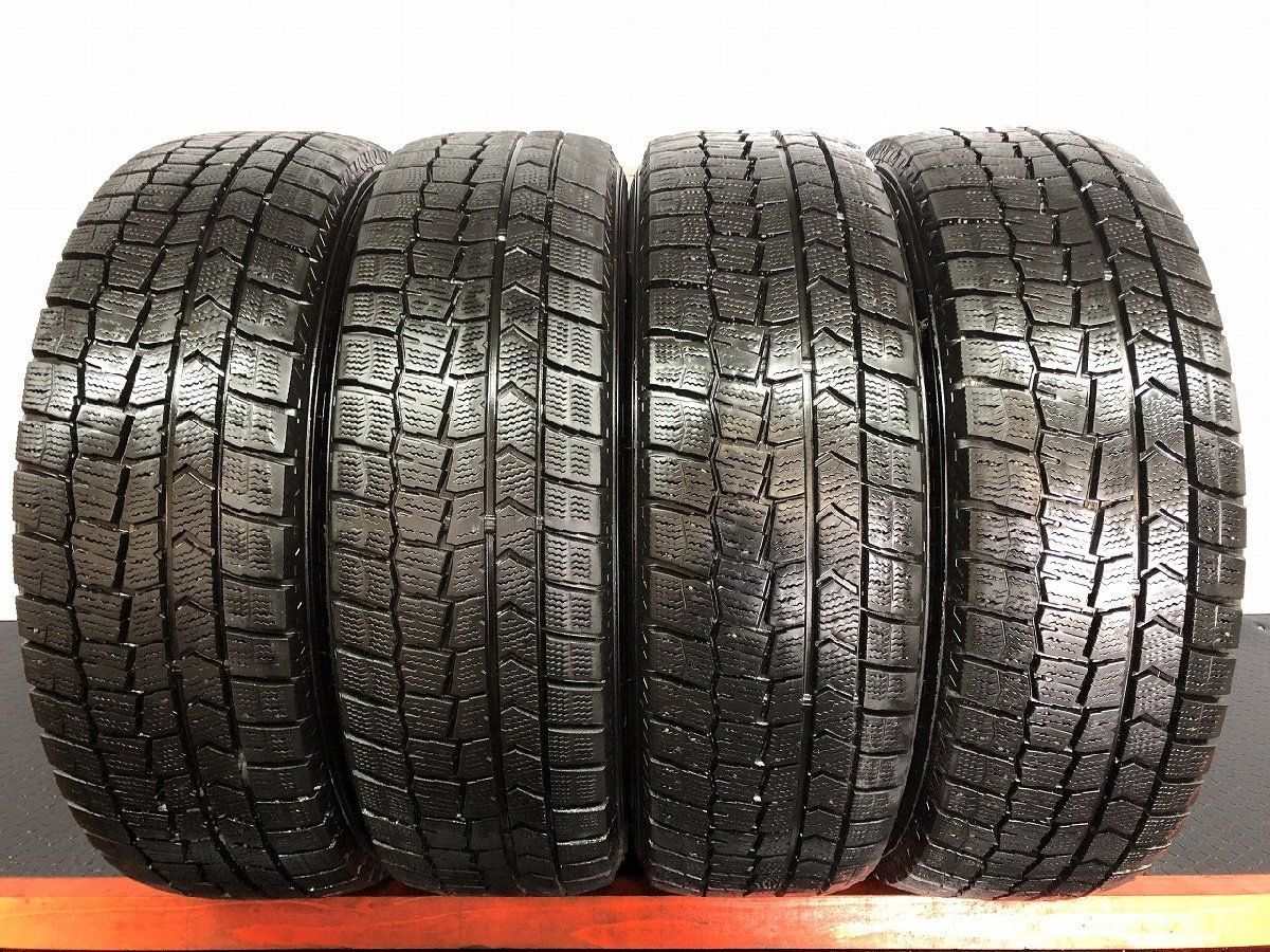 DUNLOP WINTER MAXX WM02 195 60R17 17インチ スタッドレス 4本 23年製 バリ溝 ライズ ロッキー 60プリウス等 STL006