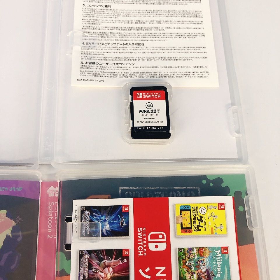 switch ソフトまとめ売り モンスターハンターライズ スプラ