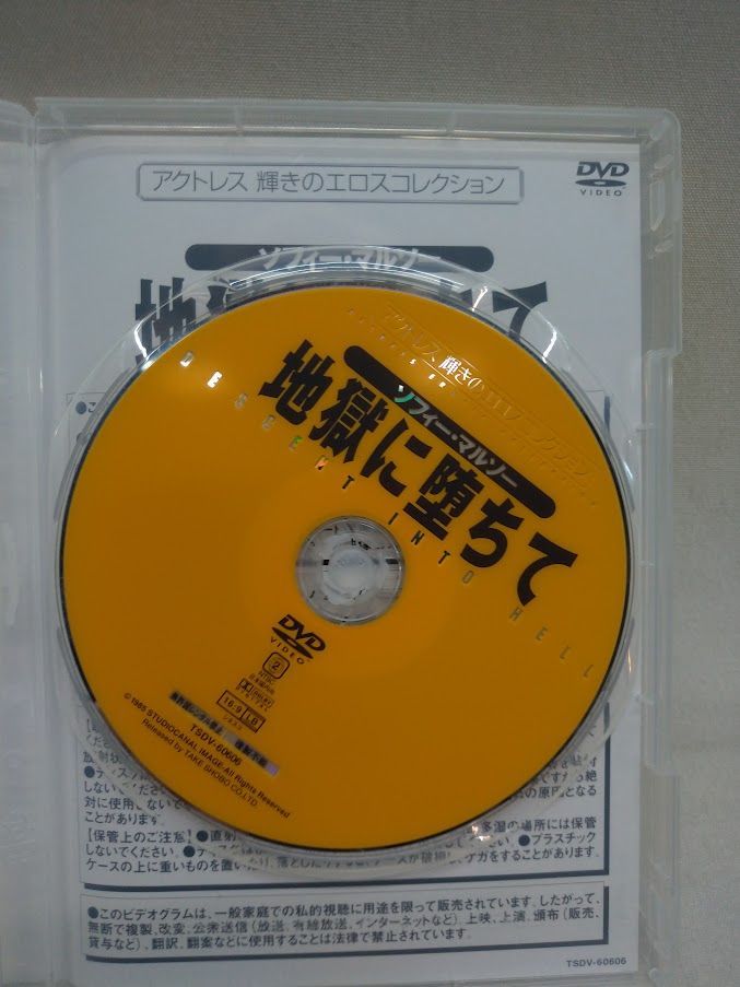 【廃盤】『ソフィー・マルソー パシフィック通り』 DVD 希少 セル版 廃盤】『ソフィー・マルソー パシフィック通り』 DVD 希少 セル版