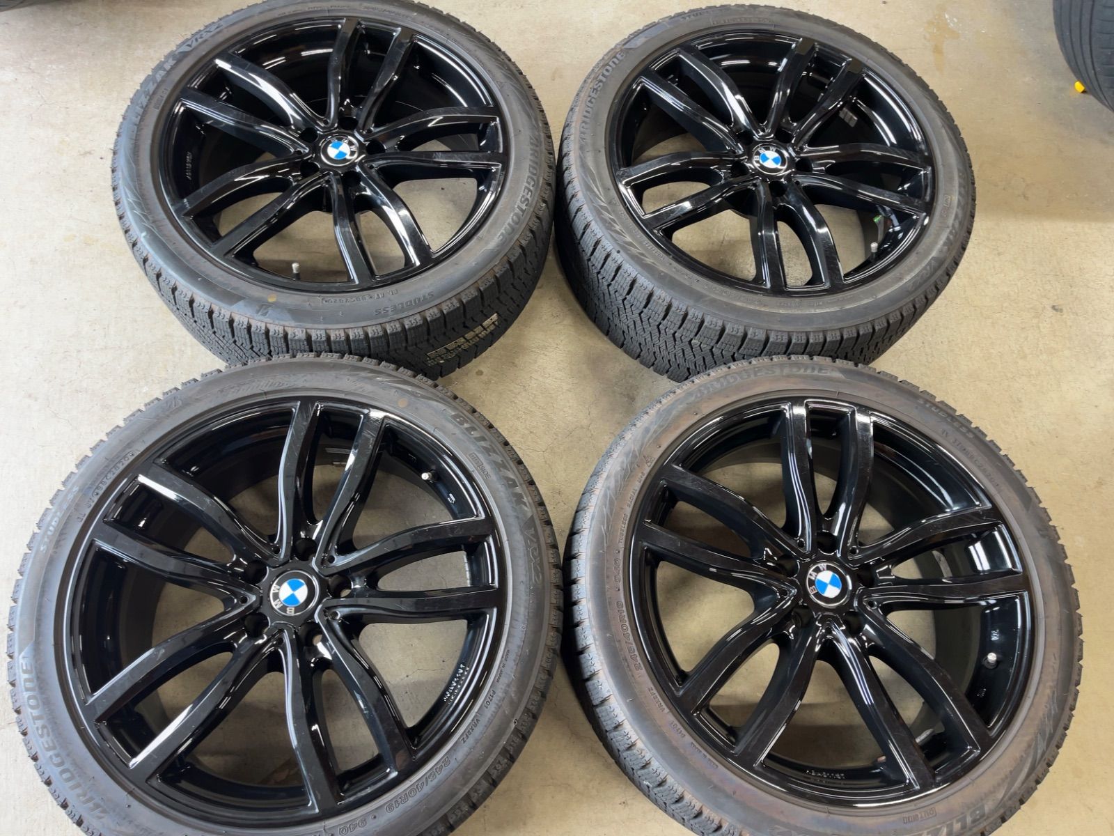 BMW G15 8シリーズ G30 G31 BS VRX2 バリ山 19インチ 4本セット