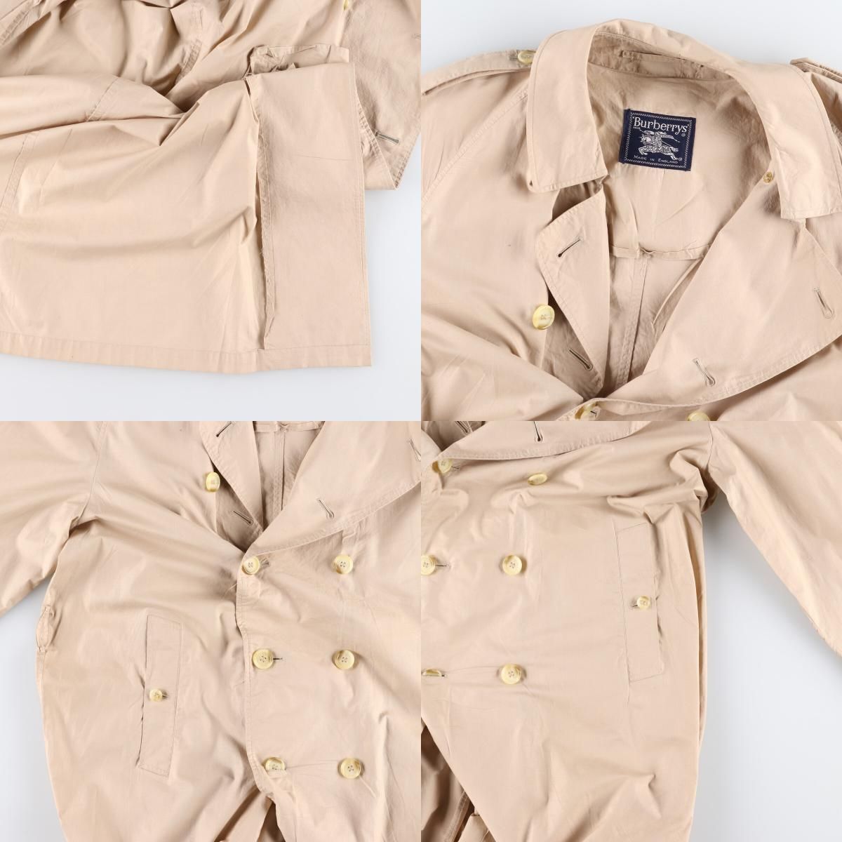 古着 バーバリー Burberry's コットン100% トレンチコート 英国
