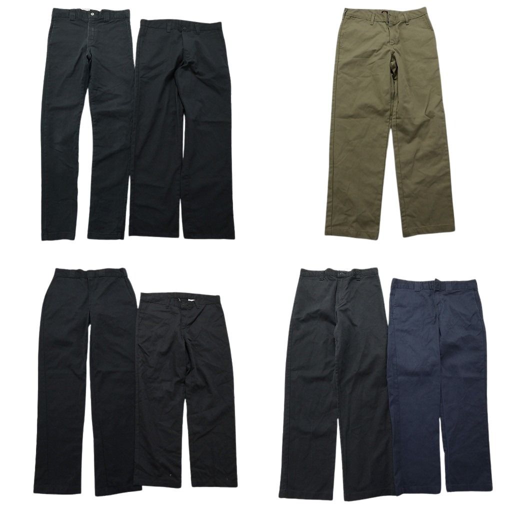 古着卸 まとめ売り ディッキーズ Dickies パンツMIX 7枚セット メンズ 32 |31 ワークパンツ チノ ストレート 古着 NB9733