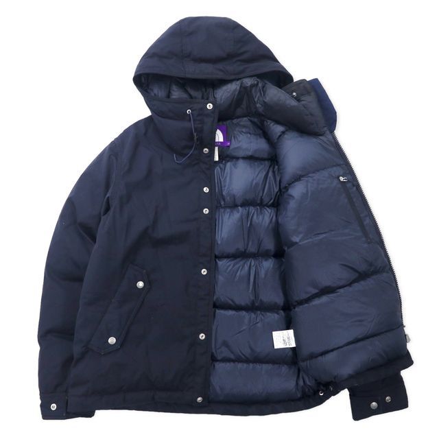 THE NORTH FACE PURPLE LABEL 65/35クロス 光電子 ダウンジャケット マウンテンパーカー L ネイビー ポリエステル  コットン Mountain Short Down Parka ND2770N - メルカリ