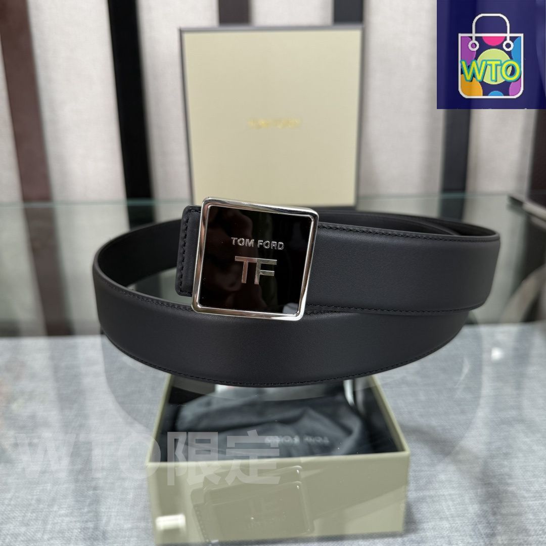 今日特価】Tom Ford ダブルフェイスレザーベルト - メルカリ