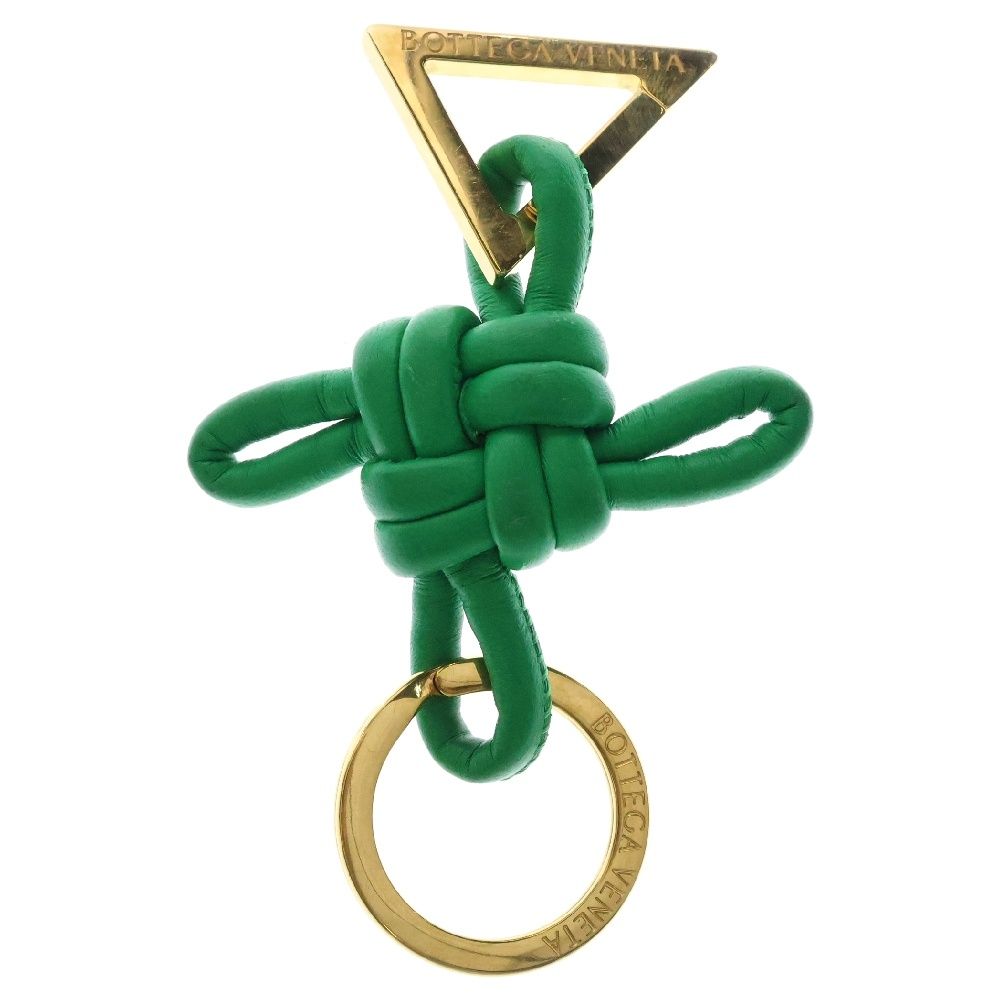 Bottega Veneta トライアングルキーリング ライトブルー BOTTEGA