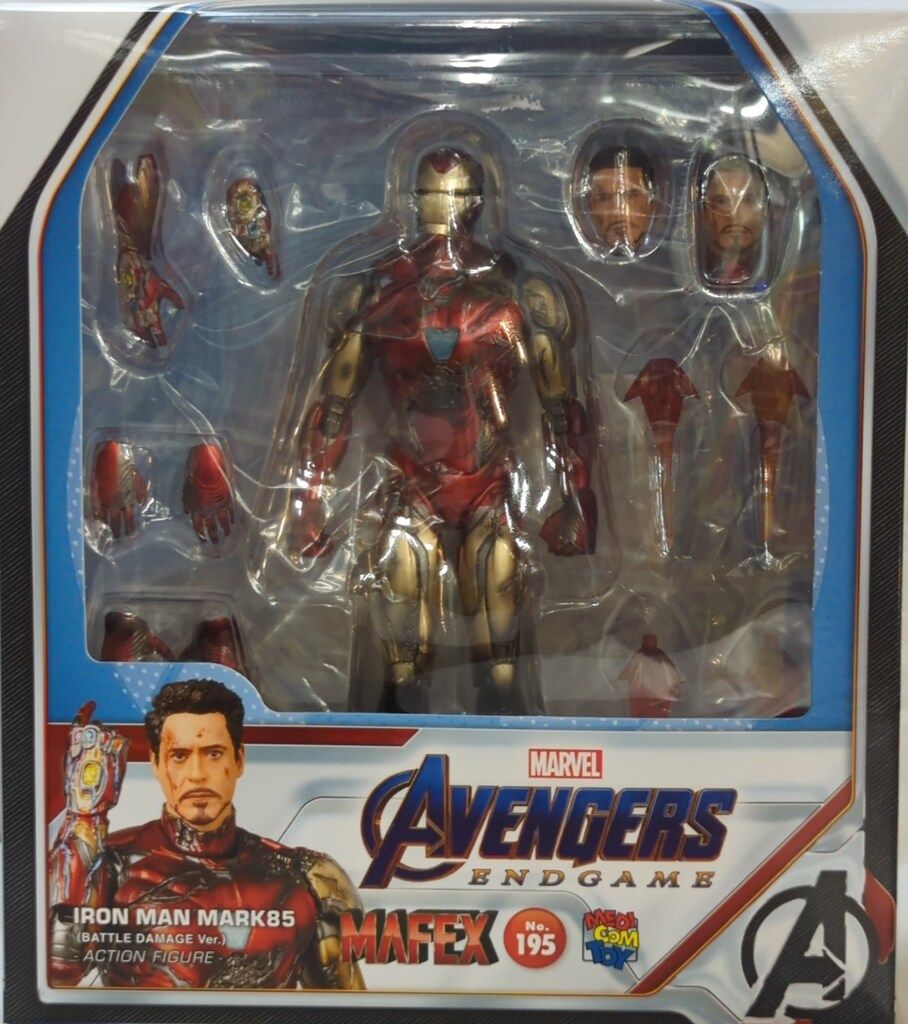 Amazon.co.jp: MAFEX マフェックス No.195 IRON MAN MARK85 アイアン