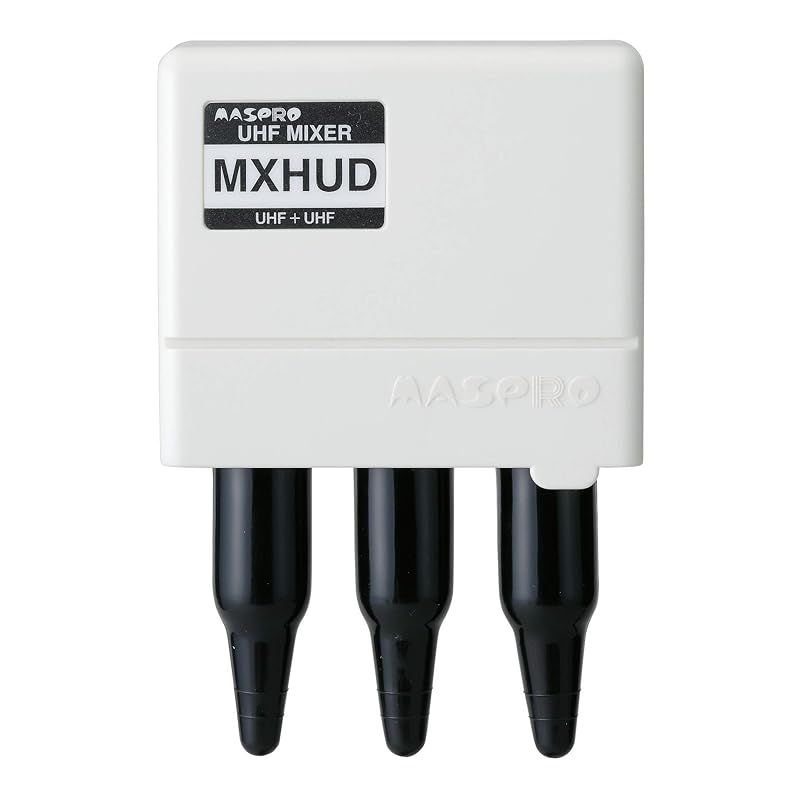 マスプロ電工 FM・UHF+FM・UHF混合器 MXHUD-P 1