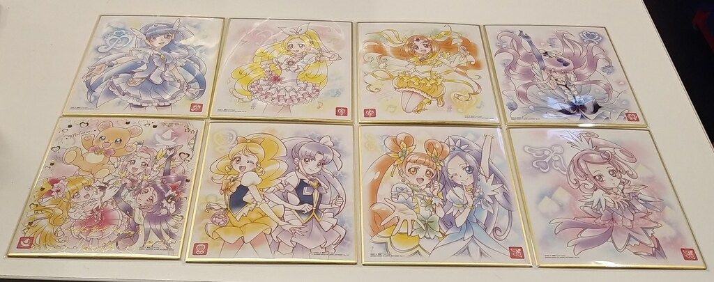 バンダイ プリキュア色紙ART 5弾/2574560 プリキュア色紙ART5 全