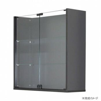 連結型 ラック ユニール 幅83.3×奥行29cm 上部連結ユニット 単品利用不可 ブラック SCR-8329HBK