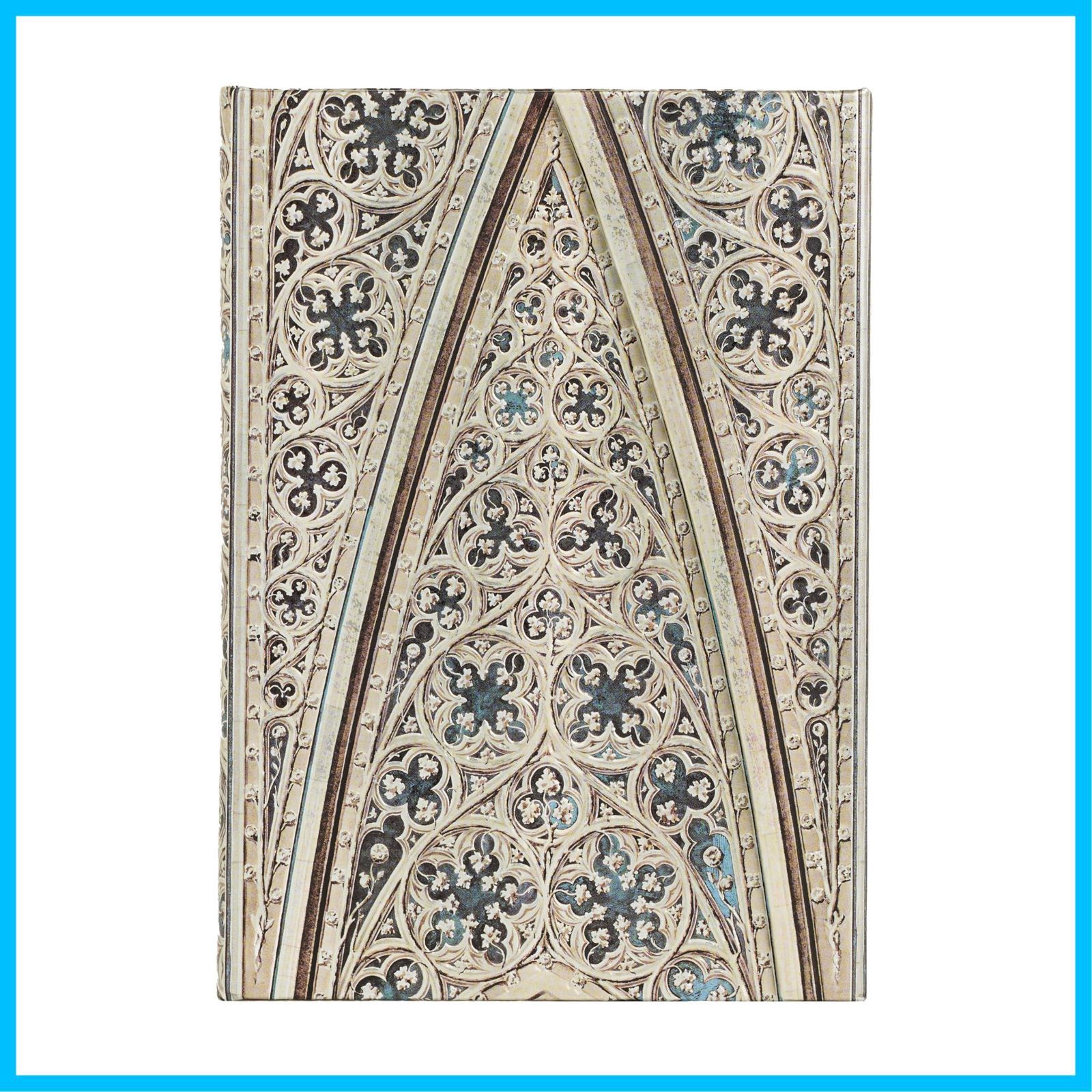 【速発送】Paperblanks/ペーパーブランクス ノート ハードカバー ミラノ大聖堂の円蓋 ミディ B6 罫線 PB9677-1