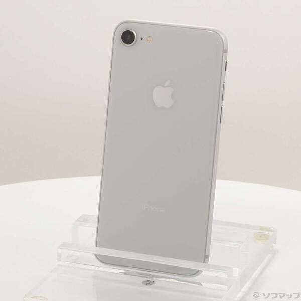 スマートフォン本体 iPhone8 256GB NQ852J/A 中古品〕 iPhone8 256GB シルバー NQ852J／A SIMフリー【348