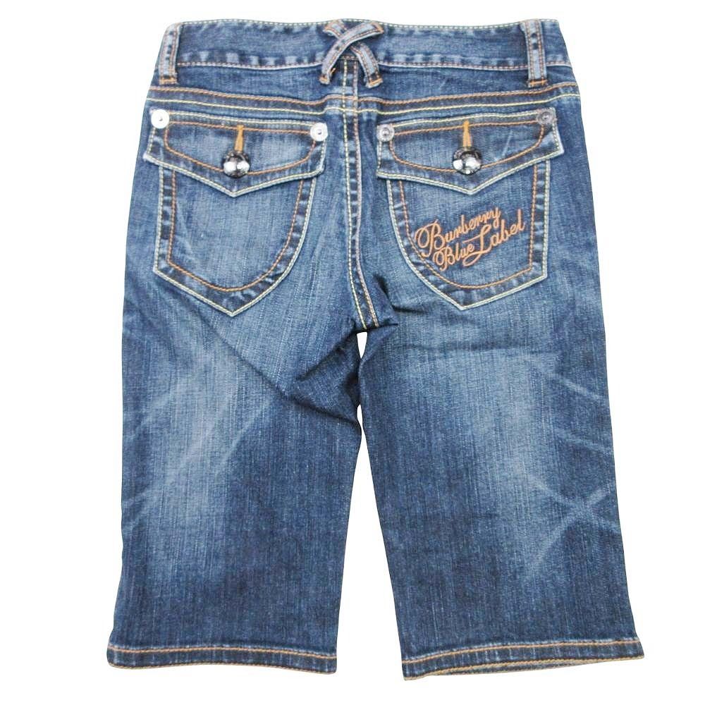 良品 BURBERRY BLUE LABEL バーバリーブルーレーベル クロップド