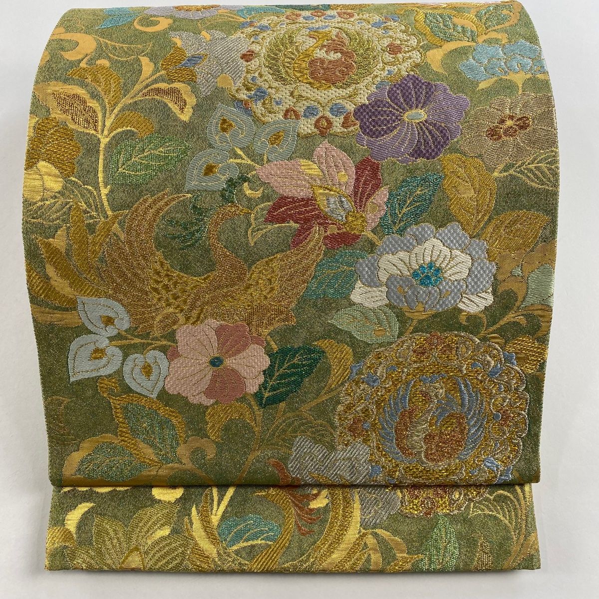 袋帯 名品 お太鼓柄 正絹 【】 袋帯 名品 お太鼓柄 正絹 【中古】の 