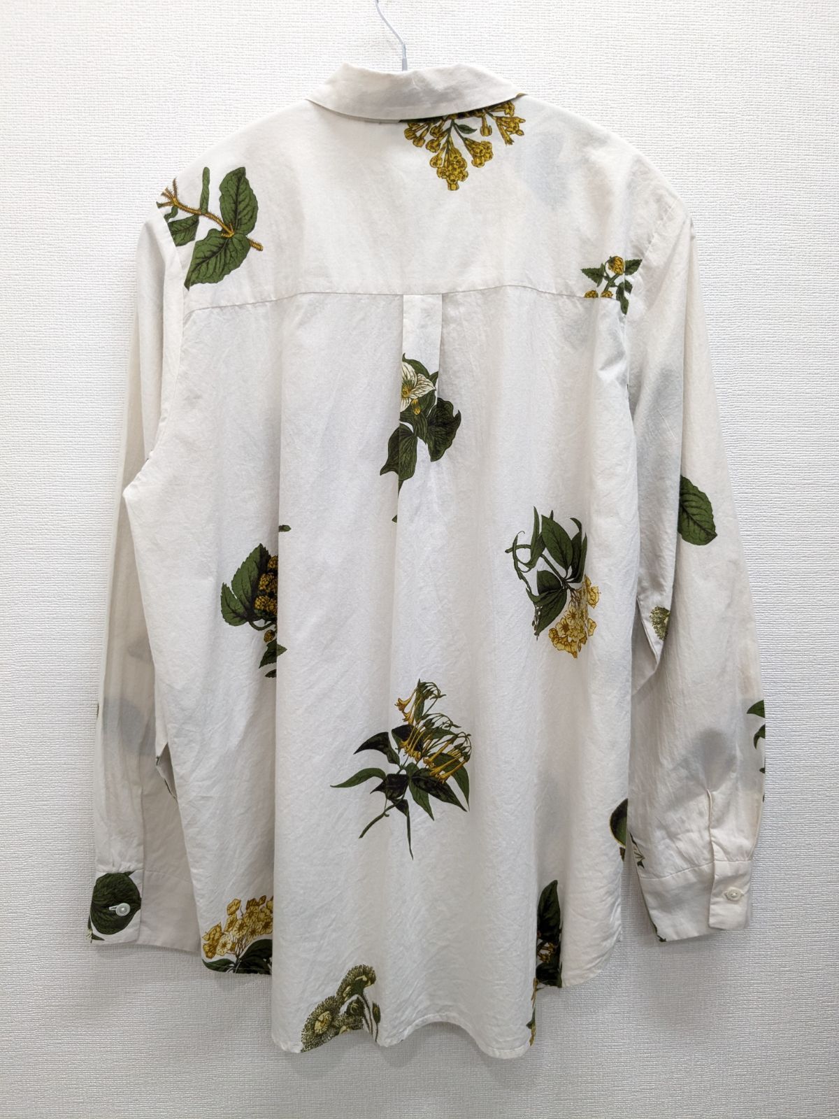 パドカレ pas de calais 夏の植物 プリント 長袖 ブラウス - メルカリ