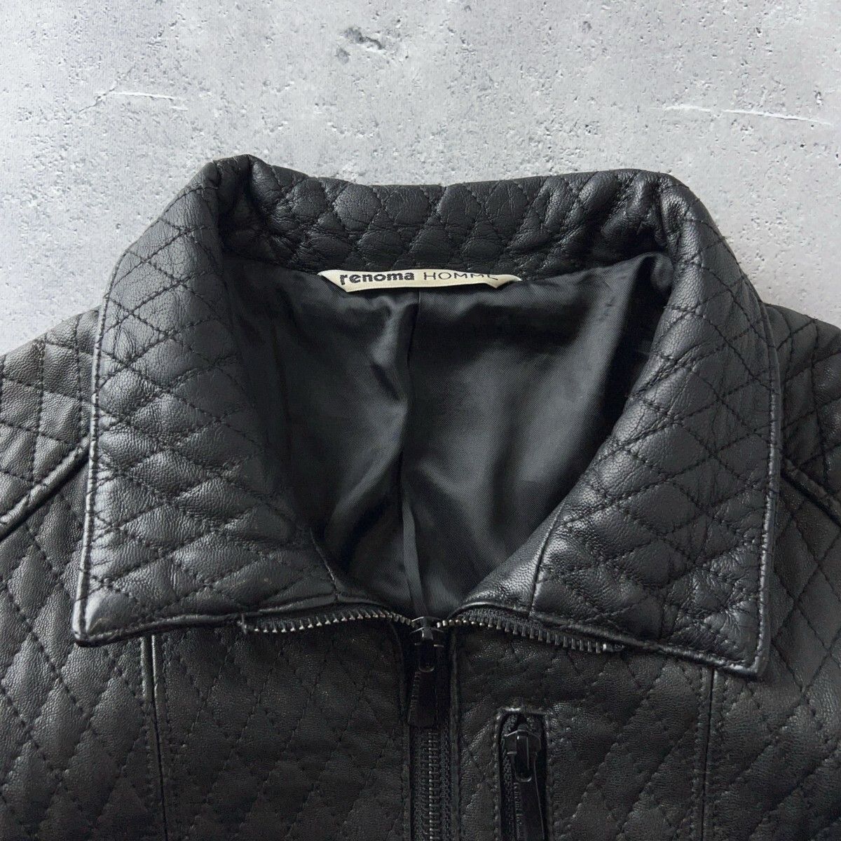 本物の風格』 renoma HOMME レノマ オム / キルティング ゴート