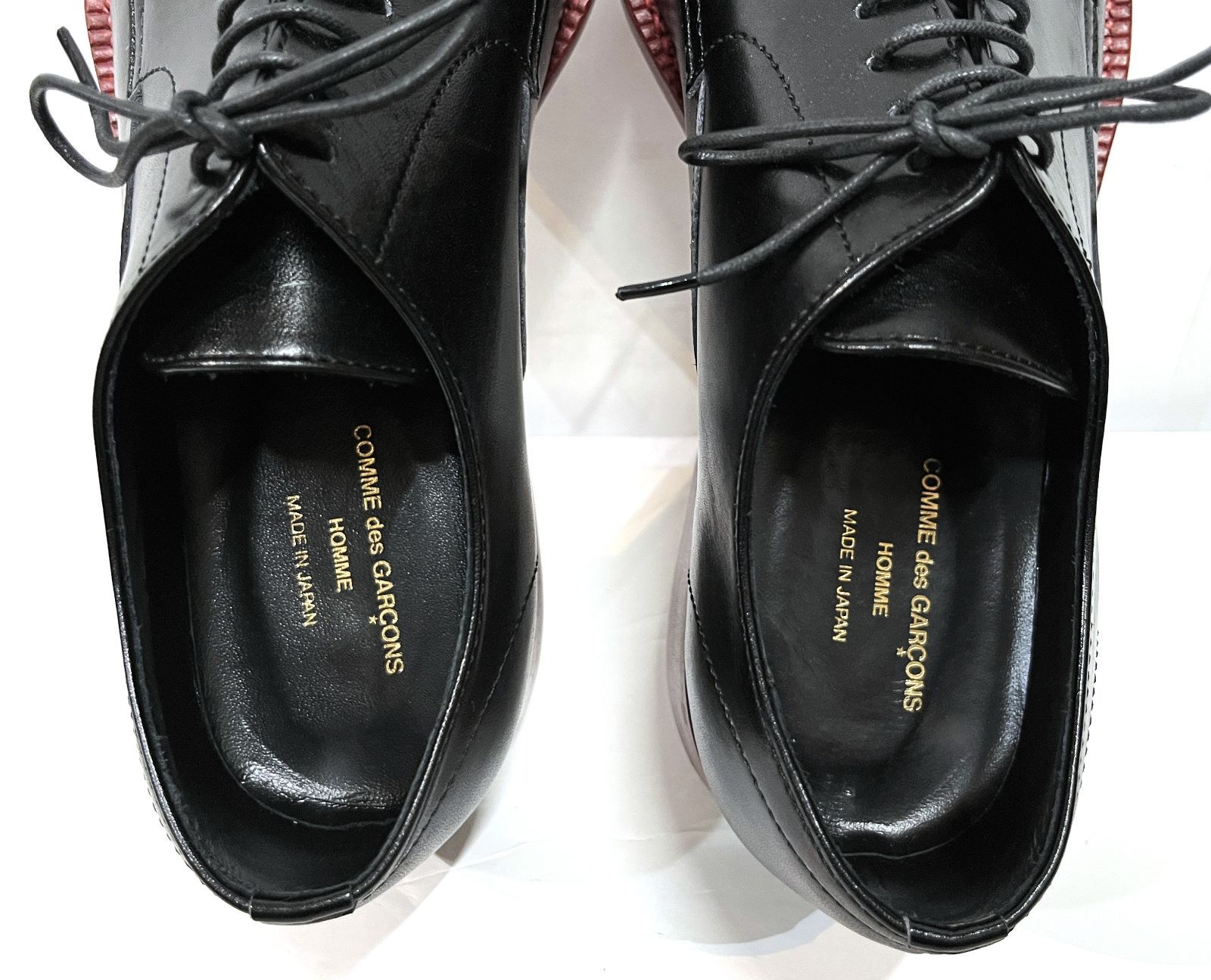 COMME des GARCONS HOMME｜コムデギャルソンオム レザープレーントゥ