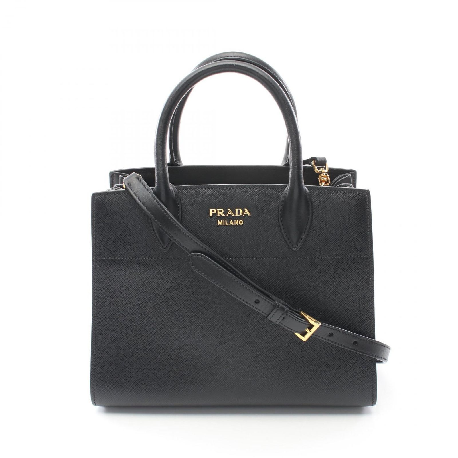 プラダ PRADA ハンドバッグ SAFFIANO ＋ CITY C 1BA050 ブラック