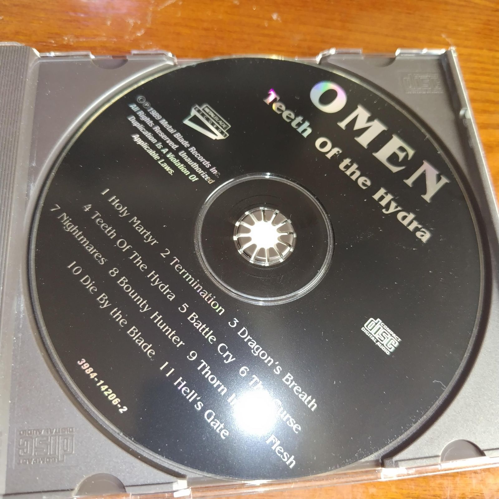OMEN「THE BEST OF OMEN~TEETH OF THE HYDRA～」輸入盤中古CD