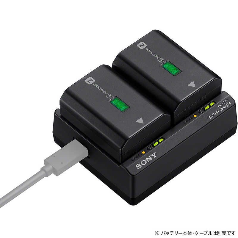 バッテリーチャージャー ブラック