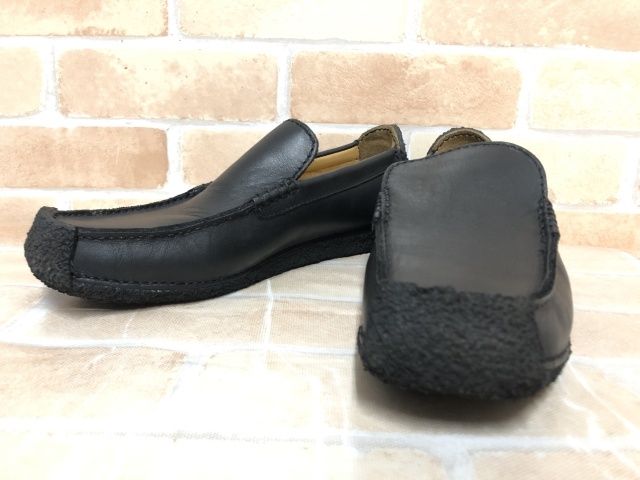 中古】 Clarks クラークス WALLABEES スリッポン ブラック UK6 中古】 Clarks クラークス WALLABEES スリッポン ブラック UK6