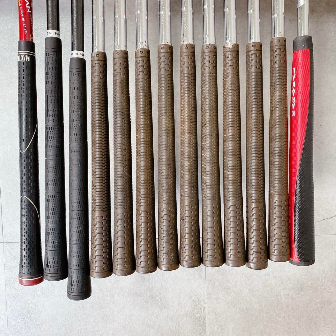 X636 マグレガー 他 メンズ ゴルフ セット 14点 クラブ13本 入門向け X636 マグレガー 他 メンズ ゴルフ セット 14点 クラブ13本 入門向け