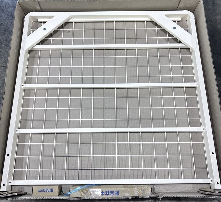 【開封済み／未使用】ネイビー スチールベッドフレーム シングル 開封済み／未使用】ネイビー スチールベッドフレーム シングル